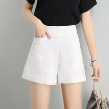 Load image into Gallery viewer, Zip Up Waist Thin Shorts Trouser