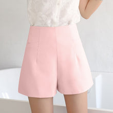 Load image into Gallery viewer, Zip Up Waist Thin Shorts Trouser
