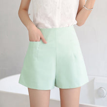 Load image into Gallery viewer, Zip Up Waist Thin Shorts Trouser