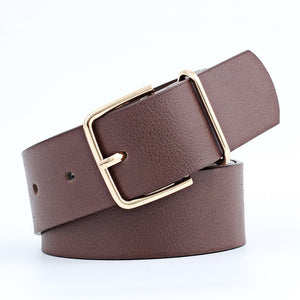 Wide Leather Waistbands Belt