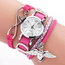 Load image into Gallery viewer, Luxury Silver Heart Watch
