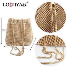 Load image into Gallery viewer, Diamonds Rhinestone Shoulder Bag