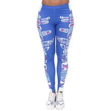 Load image into Gallery viewer, Fashion Aztec Round Legging