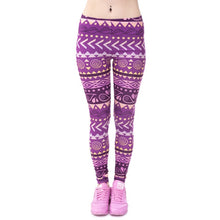 Load image into Gallery viewer, Fashion Aztec Round Legging