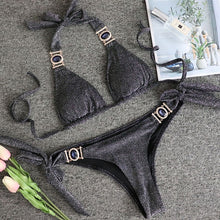 Load image into Gallery viewer, Rhinestone Swimsuit