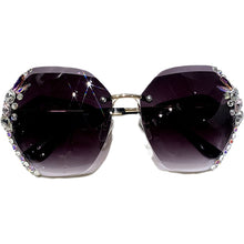 Load image into Gallery viewer, Rimless Rhinestone Sunglasses
