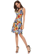 Load image into Gallery viewer, Sleeveless Print Dress
