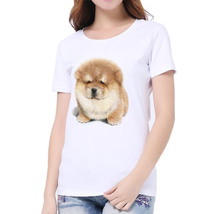 3D cat Print Casual T-Shirt