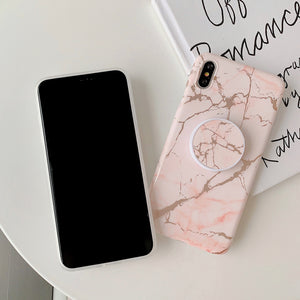 Marble Crack Iphone Case