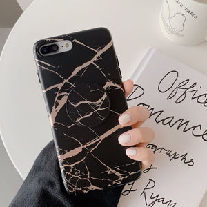 Marble Crack Iphone Case