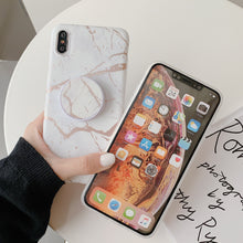 Load image into Gallery viewer, Marble Crack Iphone Case
