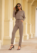 Load image into Gallery viewer, Long Sleeve  Jumpsuit
