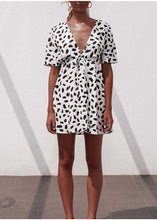 Load image into Gallery viewer, Sand Spot Mini Summer Dress
