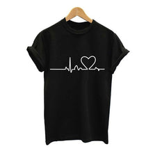 Load image into Gallery viewer, Casual Love Printed T shirt
