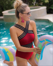 Load image into Gallery viewer, Push Up Monokini Swimsuit
