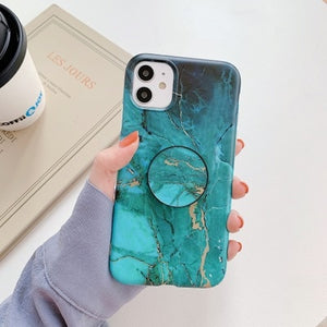 Marble Crack Iphone Case