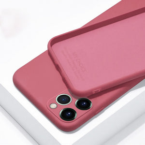 Iphone Soft Silicon Liquid Case