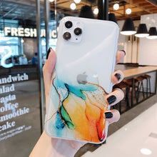 Load image into Gallery viewer, Colourful Marble Phone Case
