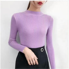 Load image into Gallery viewer, Turtleneck Pullover Sweater
