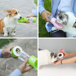 Portable Pet Bottle & Feeder